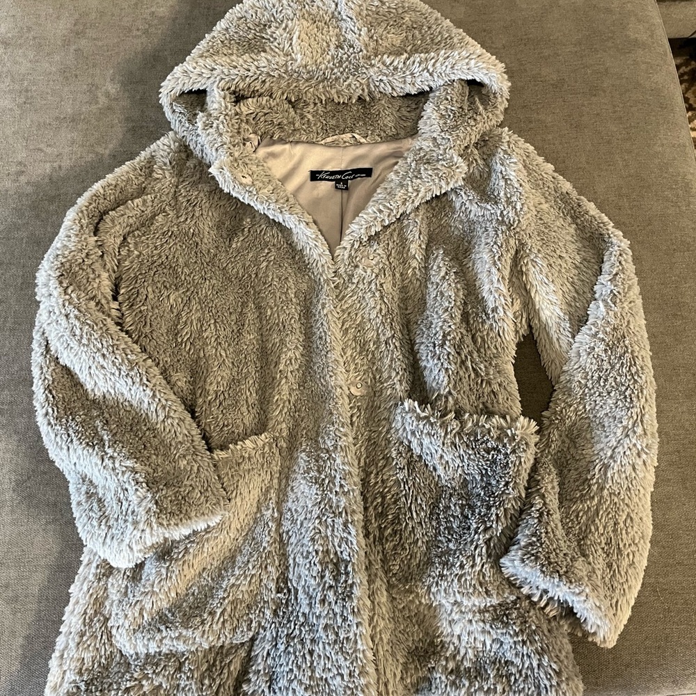Kenneth Cole cozy teddy jacket